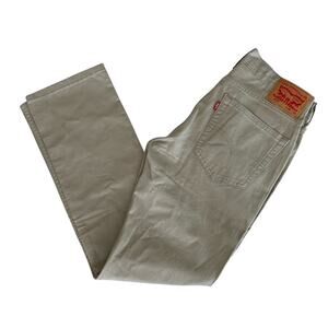 Levi's 514 Khaki Straight Leg Pants - 30x32 - NWT